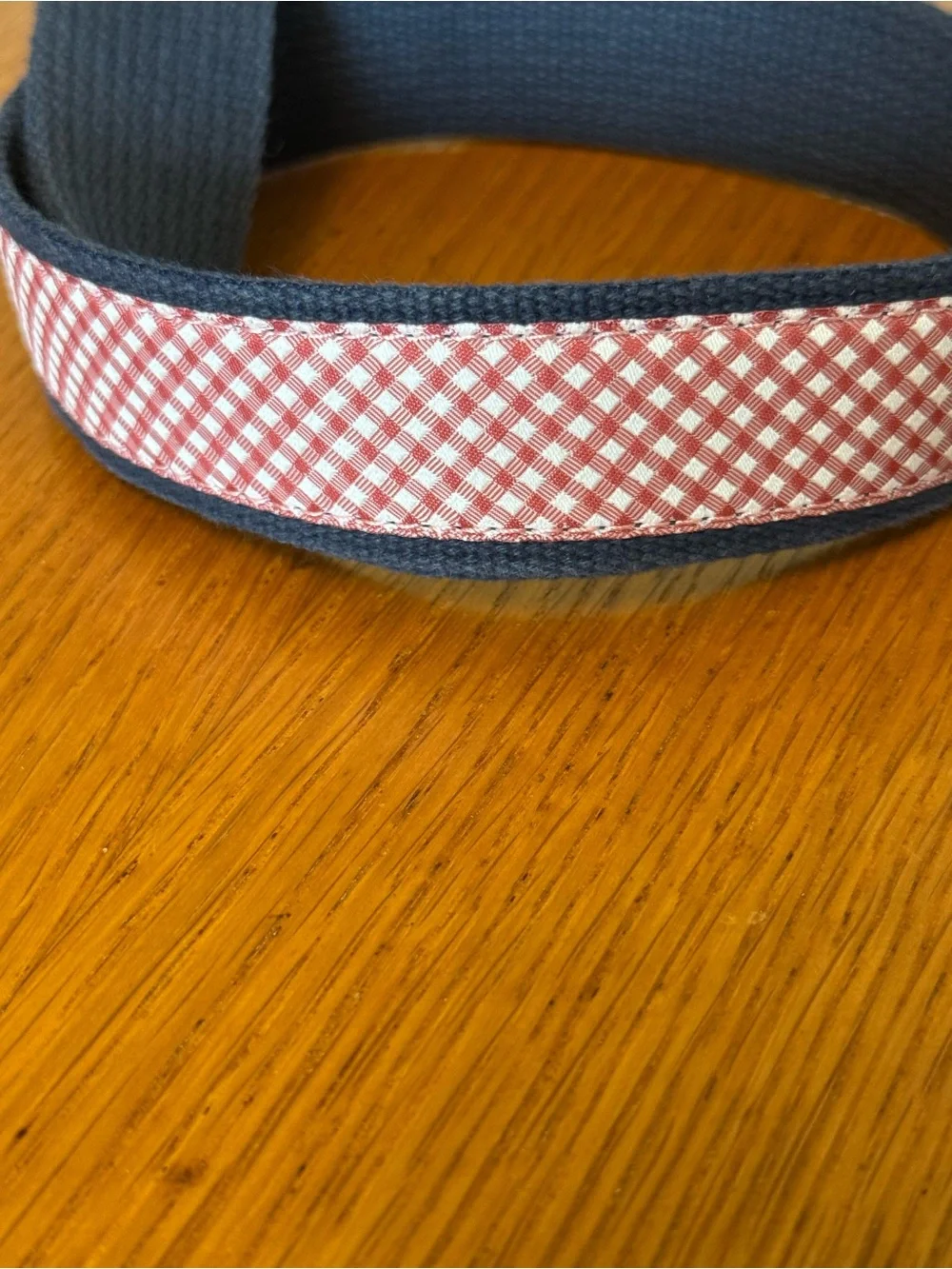 J. Crew Gingham belt size 36 men’s